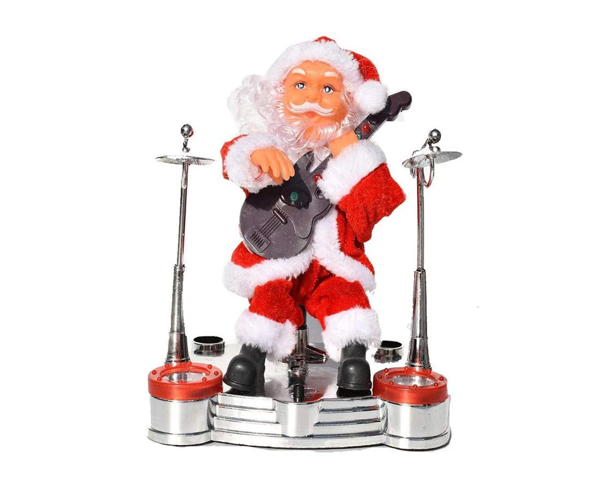 Christmas Electric Vintage Saxophone Dancing Music Santa Claus Christmas Decor Gift for Kids