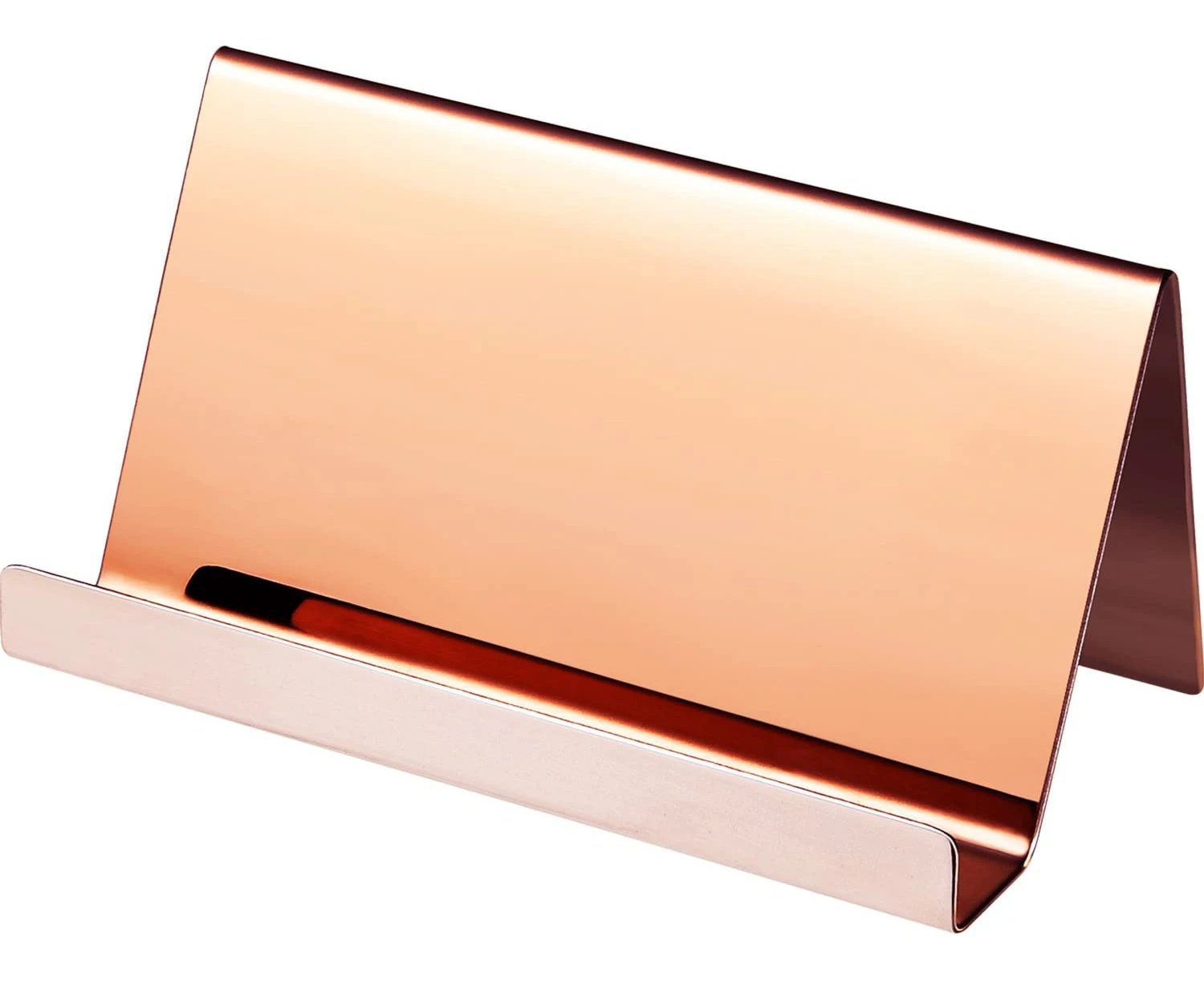 Stainless Steel Business Card Holder Business Card Display Stand Stainless Steel Business Card Holder Mirror Rose Gold