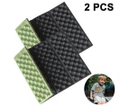 2 Pieces Foldable Seat Cushion Seat Mat Thermal Cushion Waterproof Insulated Cushion Mat for Outdoor Camping Picnic