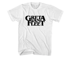 Greta Van Fleet T Shirt Official Band Logo Greta Van Fleet Shirt - White