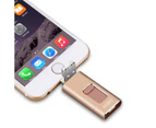 Micro Usb Stick Flash Disk Type-C Usb Flash Drive Otg Pen Drive For Iphone /Android/Tablet Pc Pink