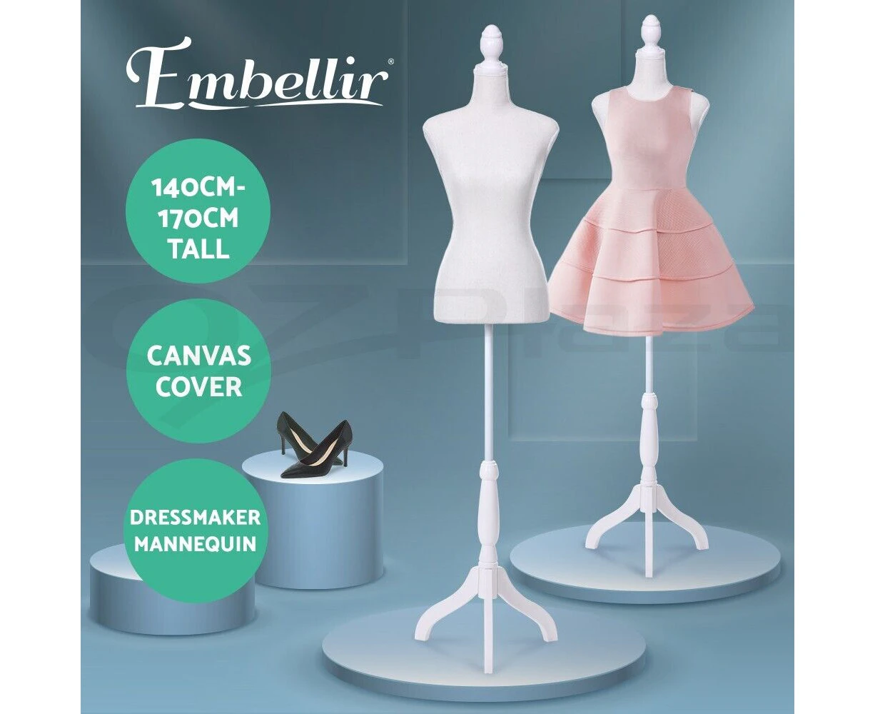 Embellir Female Mannequin Dummy Model Dressmaker Clothes Display Torso Tailor WH