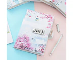 Diary with Lock for Girls Kids PU Leather Journal Personal Organizer Writing Notebook Size A5