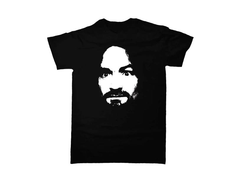 Charles Manson T-Shirt - Black