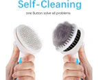 Cat Brush Self-Cleaning Plucking Brush Removes Undercoat Dog Brush