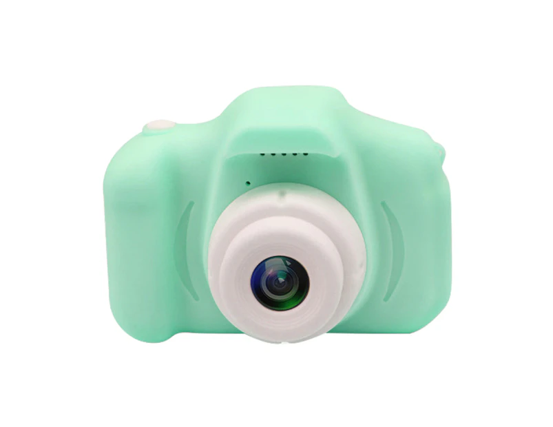 Centaurus Kids Camera High Resolution Educational Toy IPS Screen Cartoon 1080P Mini Video Camera for Daily Use-Green