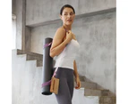 Fulllucky Yoga Mat Strap Anti-skidding Double-sided Thicker High Density Yoga Mat Sling Strap for Gym - Blue