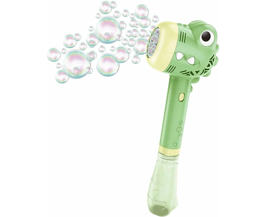 Automatic Bubble Blower For Cute Animals,Verde