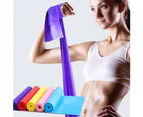Elastic Health Yoga Pilates Arm Back Leg Fitness Rubber Stretch Exercise Band - Green