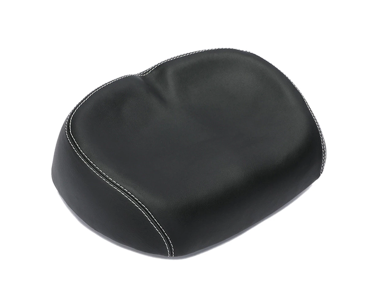 Extra Comfort Wide Big Bum Bike  Soft Pad Saddle Seat Nonslip Waterproof Comfort Bike Saddle