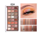 Dandelion 19.2g/Box Glitter Eye Shadow Highly Pigmented Fashion Portable Fade-less Bright Colors Cosmetics Accessory Excellent Saturation 24-2