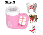 Dog Paw Cleaner Cup Muddy Paw Cleaner for Small Dogs Cats Semi-Automatic Portable Foot Washer Pet Paw Cleaner