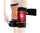 Heated Knee Brace Wrap ,Vibration Knee with Heating Pad for Knee, Leg Massager, Heated Knee Pad for Stress Relief