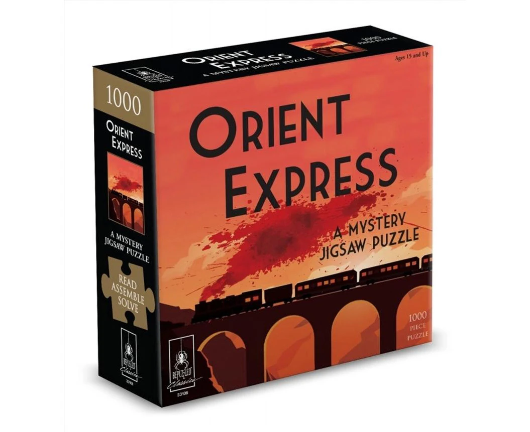 Orient Express Mystery Puzzle 1000 Piece Toy