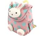 Nursery Backpack for 1-3 Years Old Children in Nursery and Children's Rucksack for Nursery, Pink, Cute Rabbit