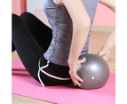 Explosion-proof Thickening Fitness Mini Yoga Ball Pilates Fitball for Kids Women - Grey