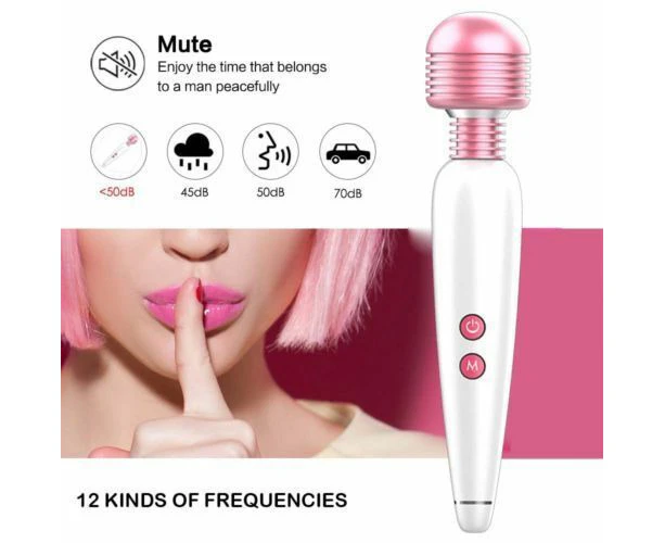 Powerful Dildo Vibrator G-Spot Clit Massager Sex Toys For Women Adult Waterproof