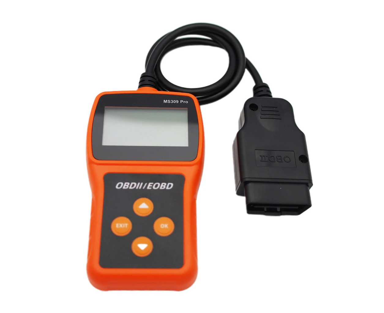 OBD Scanner Auto Check Engine Error Code Reader with LCD Digital Display Screen