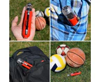 Ball Pump, Basketball Pump, Football Pump, Ball Air Pump,Yoga Ball Pump, Inflatable Hand Pump, Sports Ball Pump-blue