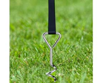 Trampoline Ground Anchor Ground Anchor Set Spiral Ground Anchor With Adjustable Shoulder Strap Deluxe Ground Anchor Set 4 Ground Anchors