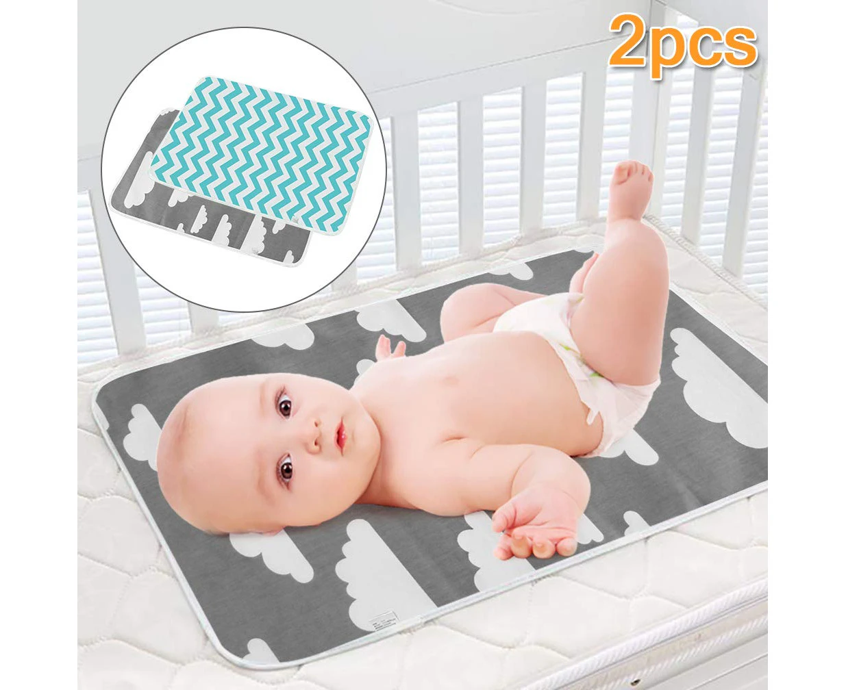 Dipper Changing Pad, Portable Toddler Changing Pad, Waterproof Baby Changing Pad, Premium Changing Pad, Urine Pad