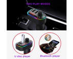 Car Bluetooth Fm Transmitter, Bluetooth 5.0 Car Adapter, Wireless Radio, Car Receiver Adapter Kit, Hands-Free Call