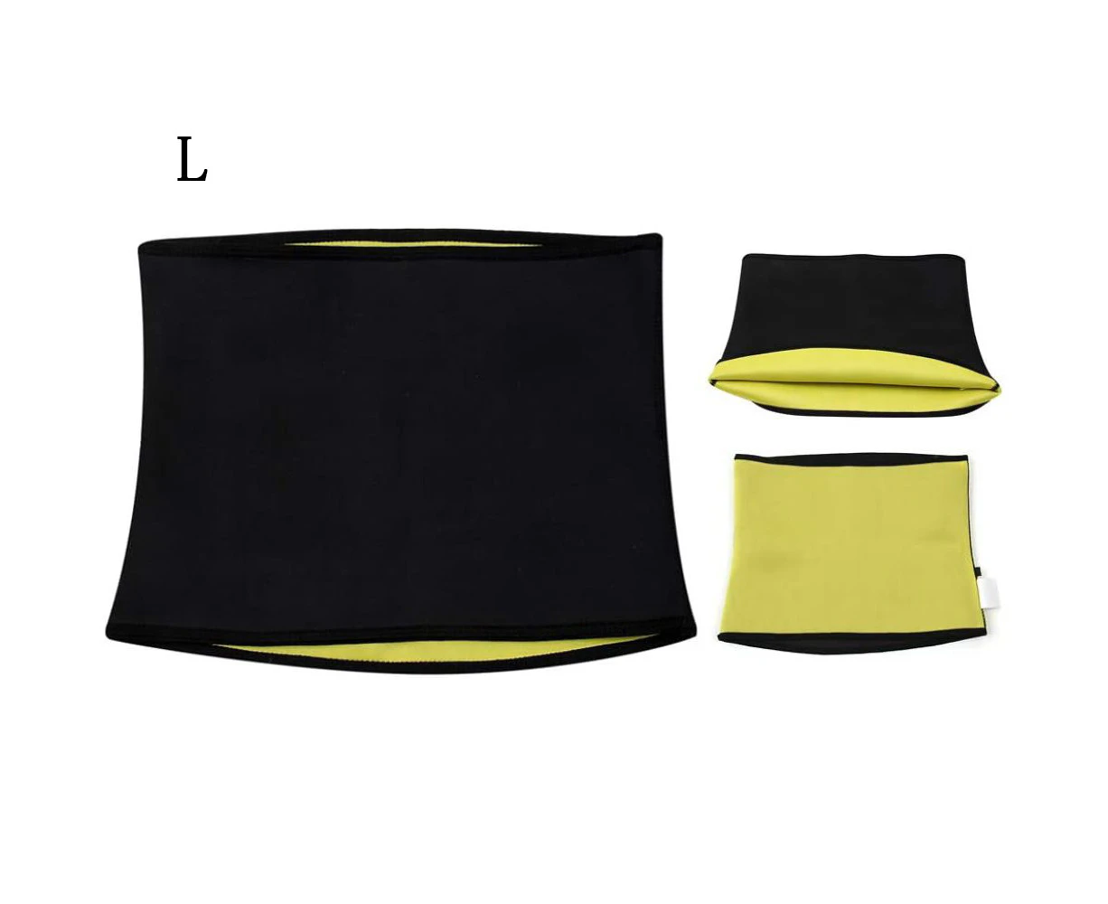 Waist Trainer For Women Sauna Belt Tummy Wrap Bandage,L