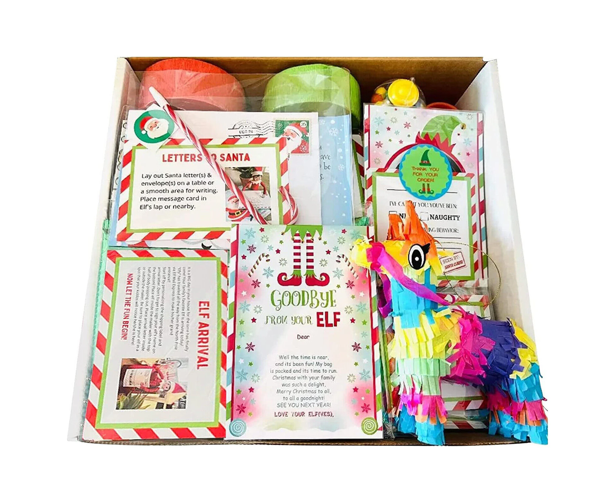 Elf Kit 24 Days of Christmas Elf Activities Elf Props Countdown Kids Gifts