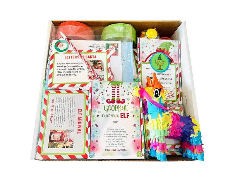 Elf Kit 24 Days of Christmas Elf Activities Elf Props Countdown Kids Gifts