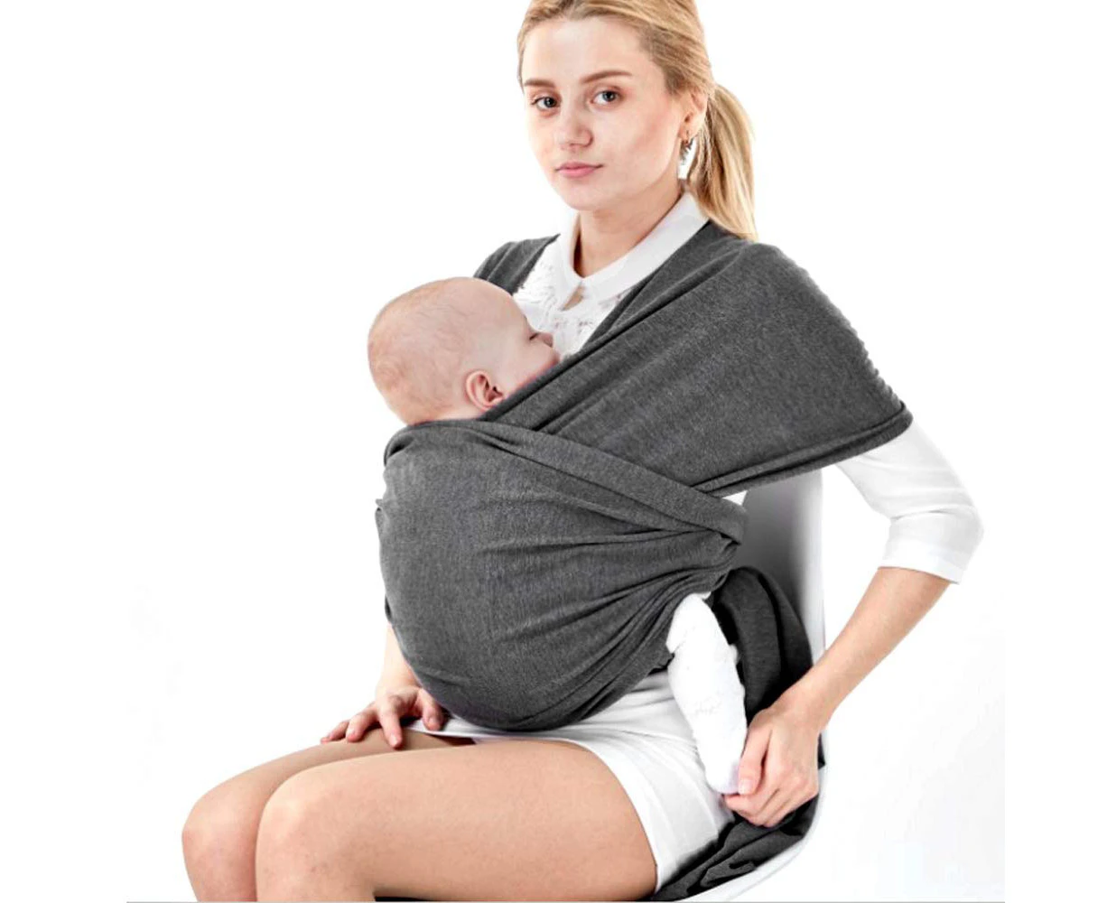 Baby Sling Child Sling, Breathable Baby Sling Unisex Baby Carrier Koala Cuddly Band Baby Carrier For Newborns Up To 20 Kg Easy To Carry,Gray