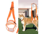 Mesh Pet Dog Lift Harness Rear Leg Support Belt Lifting Assist For Disabled Injury Elderxl