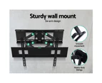 Tv Wall Mount Bracket Tilt Swivel Full Motion Flat Led Lcd 32 42 50 55 60 65 70 Inch