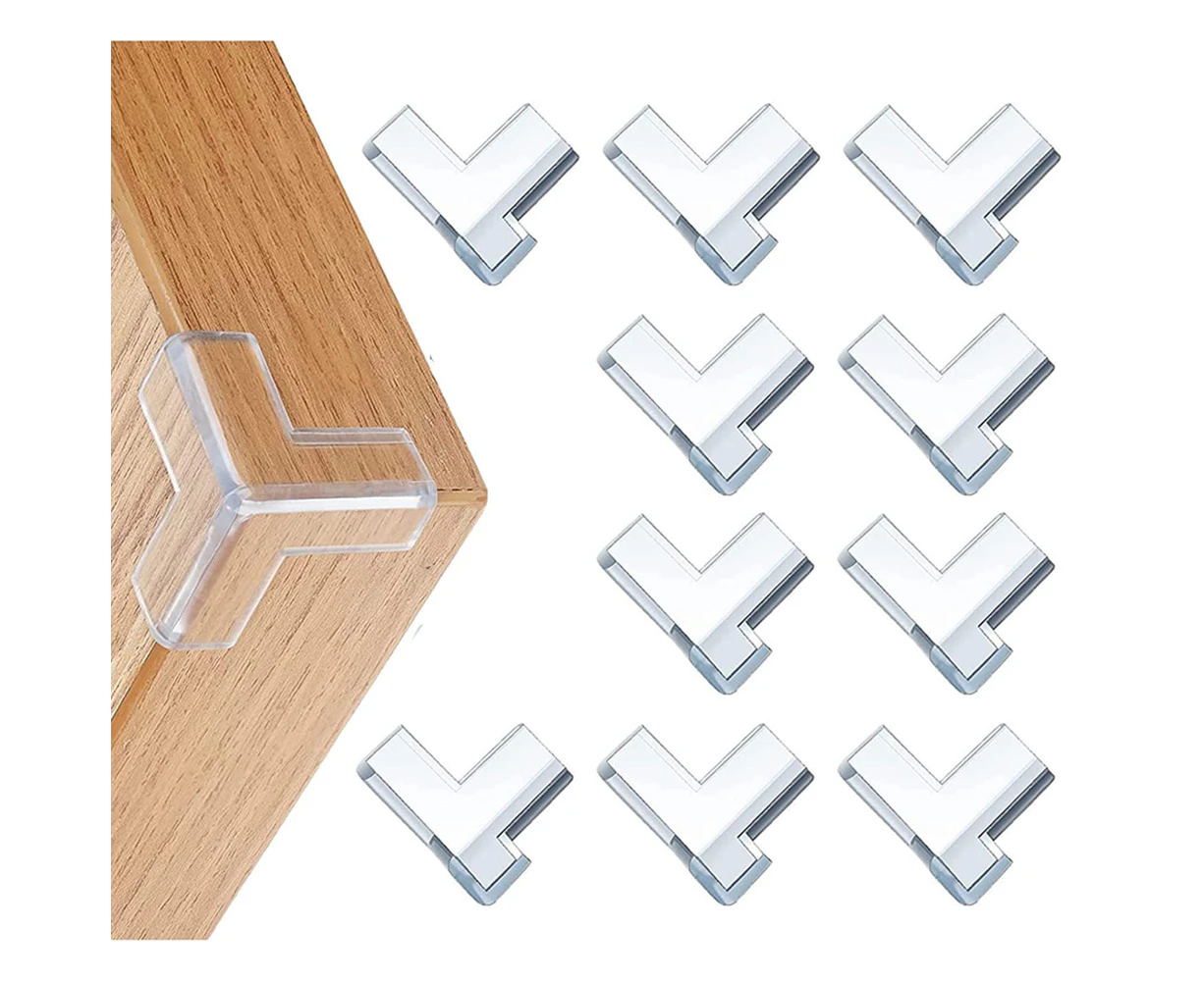 Corner Protector For Baby,Furniture Corner Guard & Edge Safety Bumpers-Cushion To Cover Sharp Furniture & Table Edges - Clear And Transparent(T -Type 10)