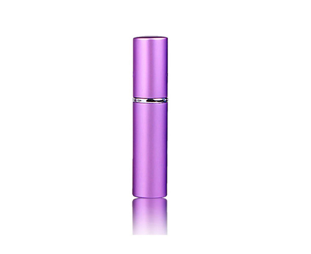 SunnyHouse Mini Travel Portable Refillable Perfume Atomizer Bottle Scent Pump Sprayer 5ml - Dark Purple