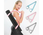 Yoga Mat Straps, Adjustable and Durable Straps and Stretch Straps, Multifunctional Straps - Tricolor