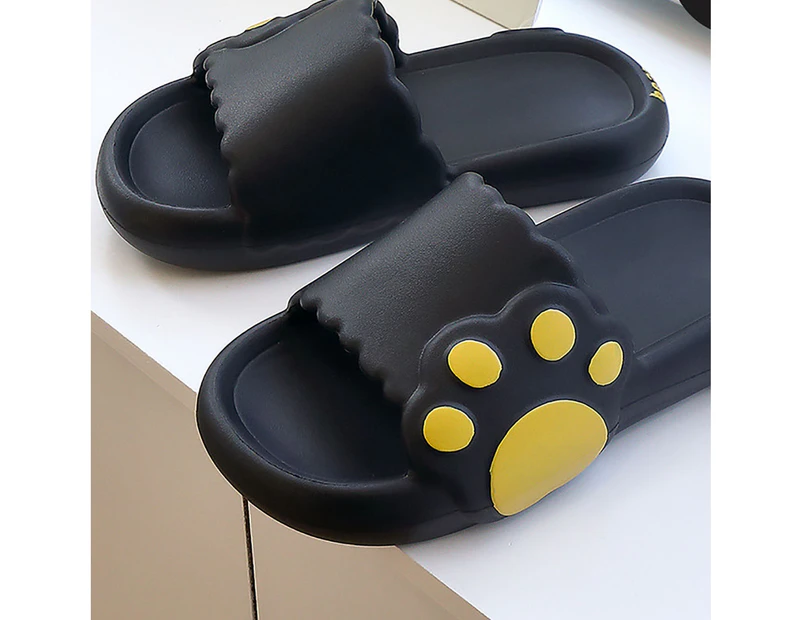 1 Pair Couple Slippers Animal Foot Super Soft Men Women Non-slip Breathable Slides Indoor Shoes