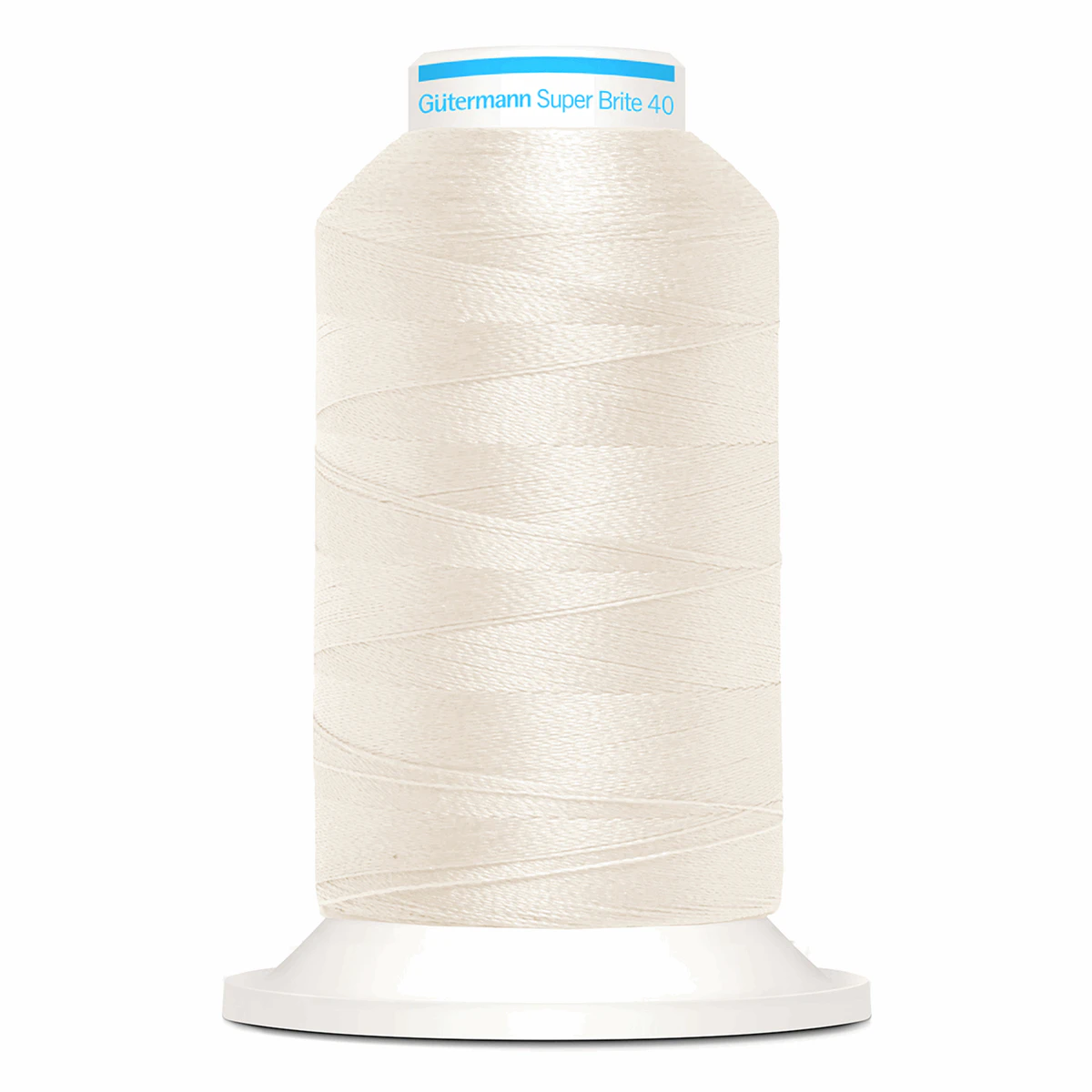 Gutermann Super Brite Polyester 40 #9095, 1000m Machine Embroidery Thread