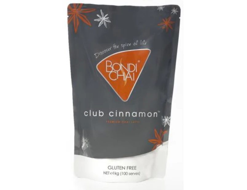 Bondi Chai Tea Chai Latte Club Cinnamon 1 Kg Packet