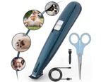 Dog Grooming Shears, Cat And Dog Paw Shears, Pet Hair Trimmer1 Pieceblue