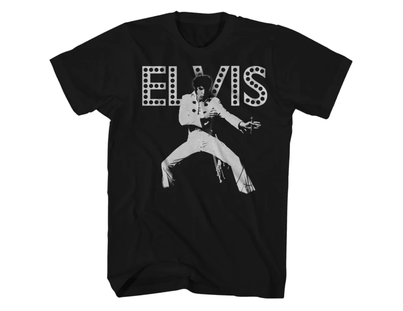 Elvis Presley T Shirt Iconic Dance Moves Elvis Presley Shirt - Black