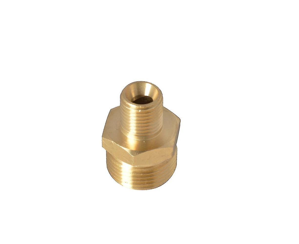 Pressure Washer Connector M22 + G1/4quot; Snow Foam Lance Adapter M22 Foam Cannon Adapter(colour:gold)(1pcs)