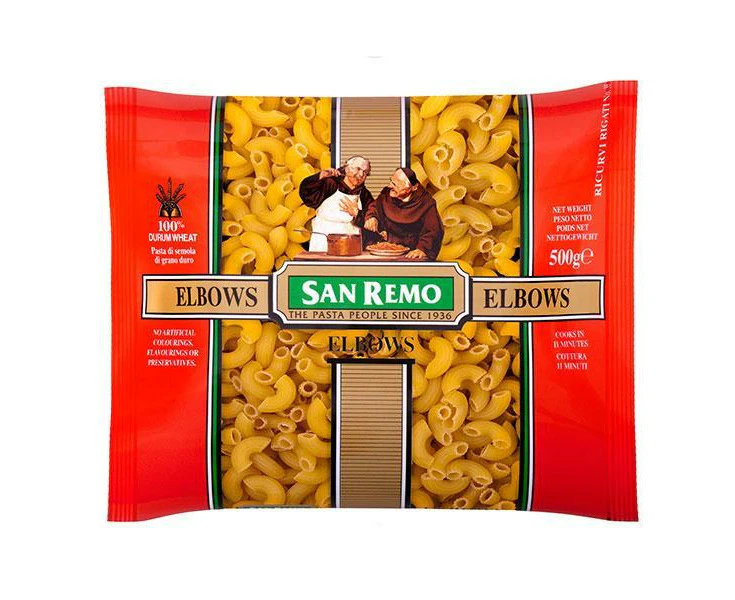 San Remo Pasta Elbows 500G