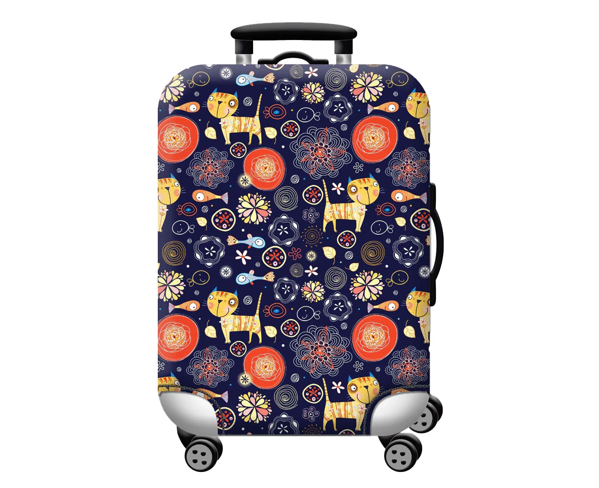 Luggage Cover Suitcase Protector Travel Luggage Cover Suitcase Protector Baggage Covers (L),Style 5:,L