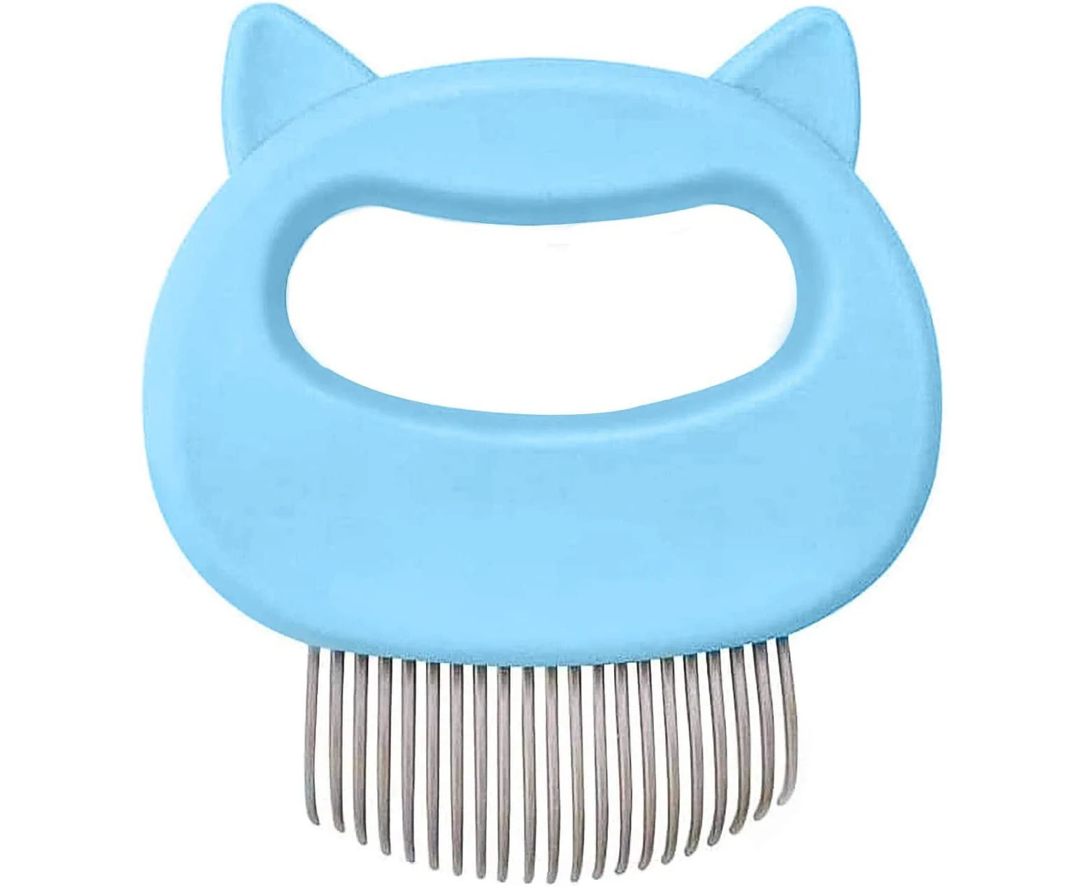 Cat Brush, Cat Comb, Cat Massage Comb, Dog Brush, Pet Comb And Massage Brush,BLUE