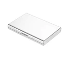 Credit Card Holder, Metal Card Wallet for Women or Men, Slim ID Card Holders RFID Blocking Protector Sleeves Money Clip Business Card Case, Stainless Steel