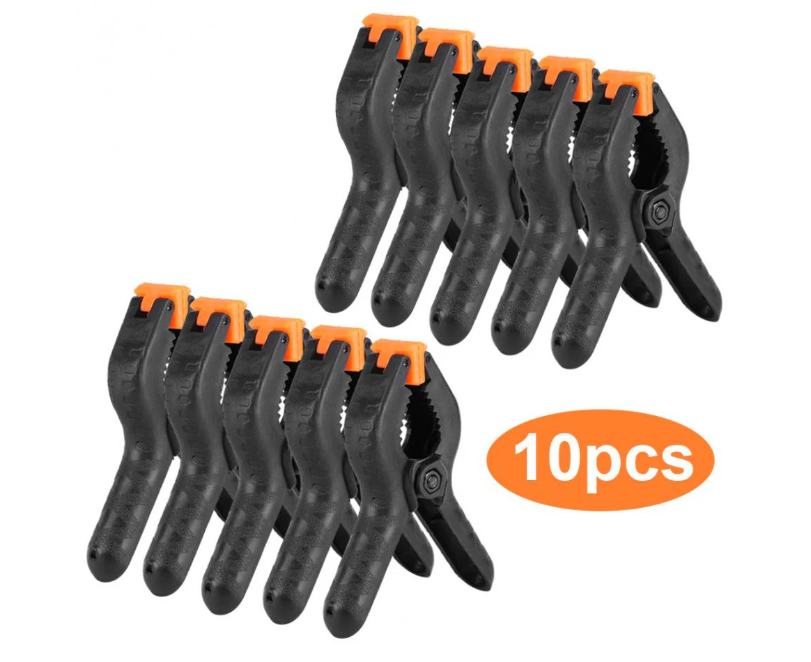 10Pcs 2 Inch Spring Clamps Adjustable Nylon Clamps Woodworking Spring Clips