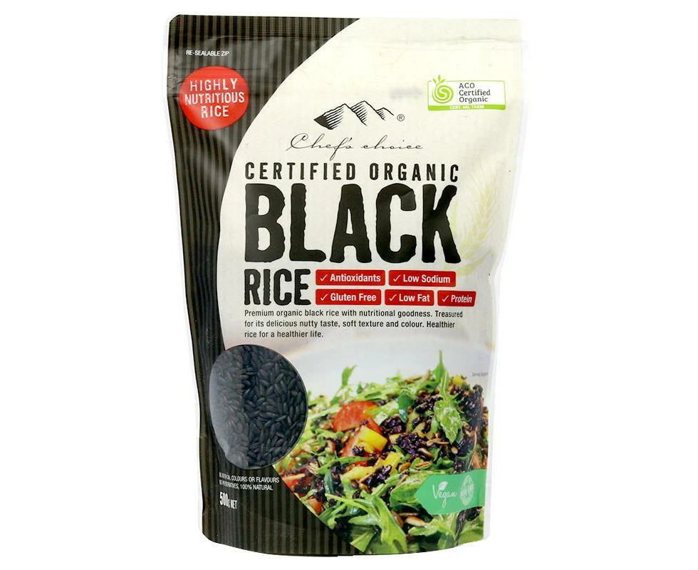 10Kg Organic Rice Black 10 X 1Kg