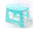 Novel Foldable Plastic Stool For S Adult Outdoor Activity Portable Tool (Blue)