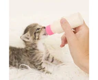 Pet Feeding Bottle Kit, Kitten Bottle Can Squeeze Liquid, Puppy Nursing Bottle Kit and Replacement Mini Nipples