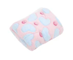 Hamster Warm Fleece Pad Soft And Comfortable Hamster Winter Warm Sleep Pad For Hamster Rabbits Chinchillas pink